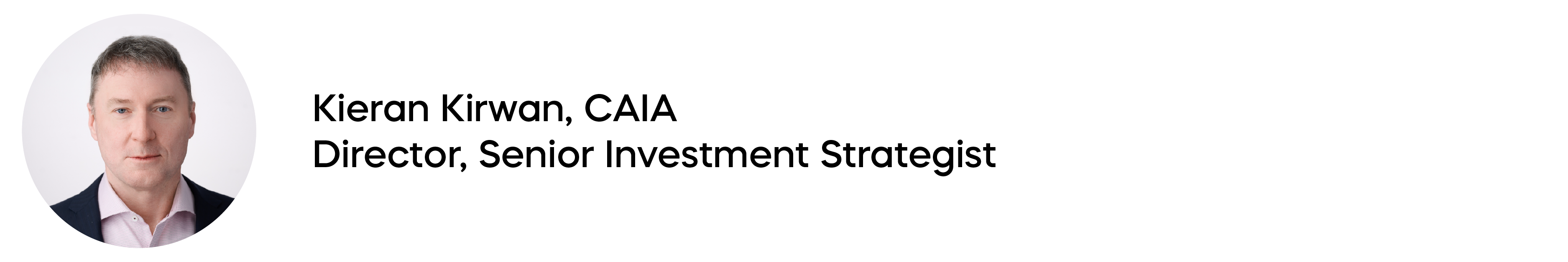 Kieran Kirwan, CAIA, Director, Senior Investment Strategist