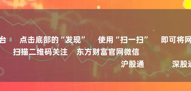 加杠杆炒股平台 点击底部的“发现” 使用“扫一扫” 即可将网页分享至朋友圈 扫描二维码关注 东方财富官网微信 沪股通 深股通